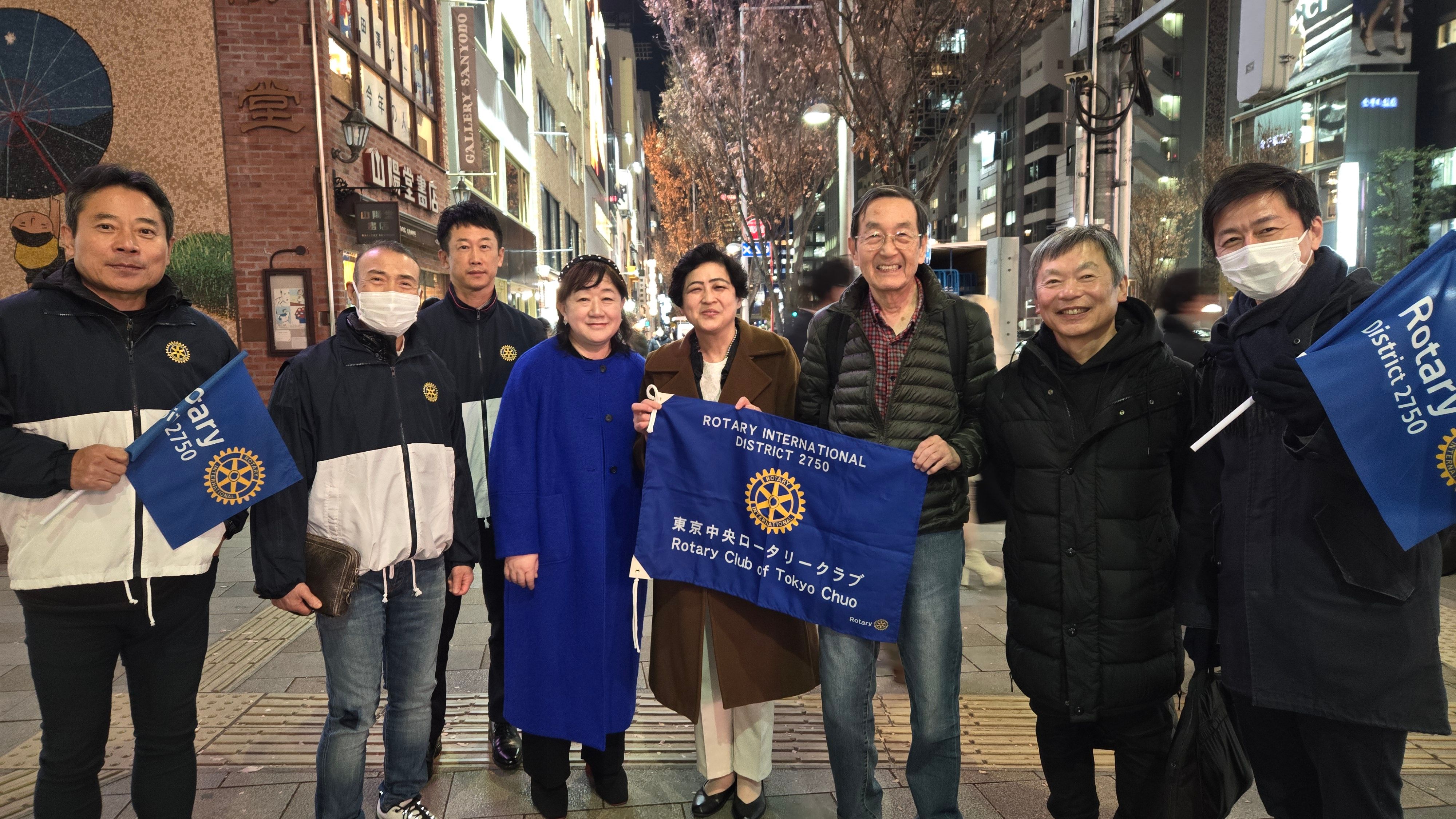 表参道Xmasウォーク＆カラオケ懇親イベント